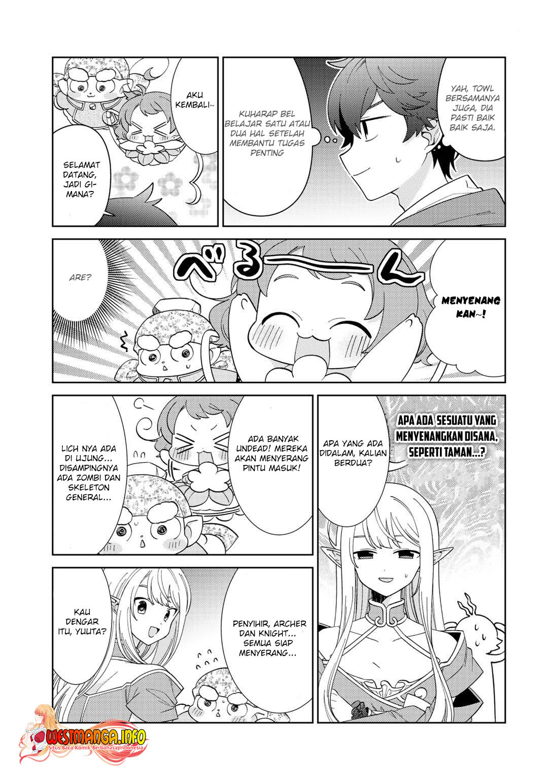 Seirei-tachi no Rakuen to Risou no Isekai Seikatsu chapter 28