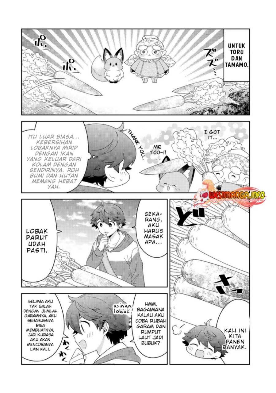 Seirei-tachi no Rakuen to Risou no Isekai Seikatsu Chapter 35 Bahasa Indonesia
