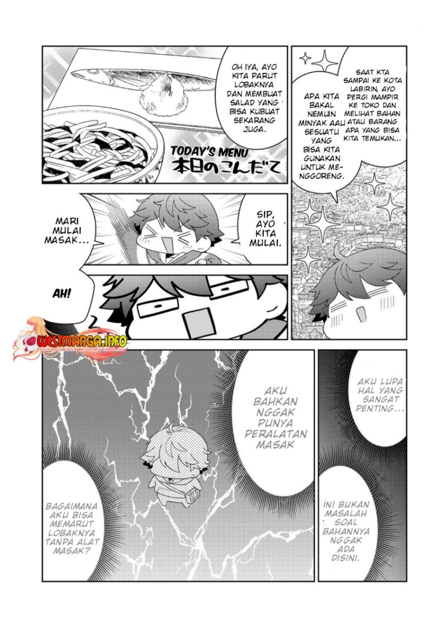 Seirei-tachi no Rakuen to Risou no Isekai Seikatsu Chapter 35 Bahasa Indonesia