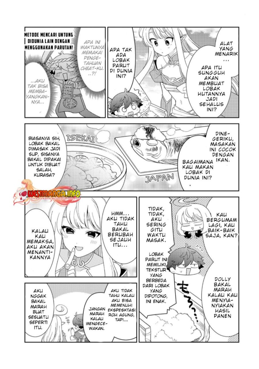Seirei-tachi no Rakuen to Risou no Isekai Seikatsu Chapter 35 Bahasa Indonesia