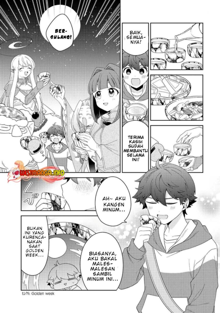 Seirei-tachi no Rakuen to Risou no Isekai Seikatsu Chapter 35 Bahasa Indonesia