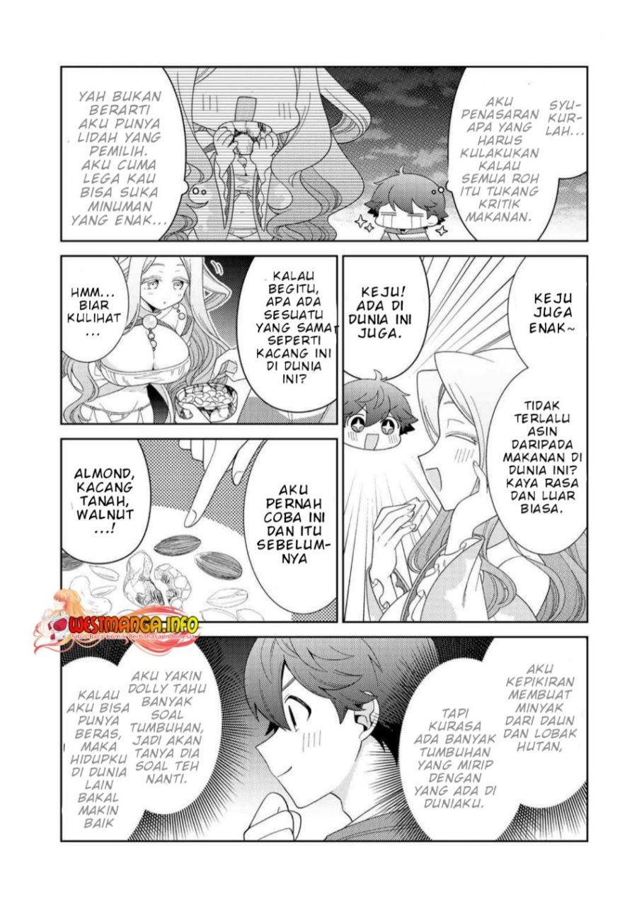 Seirei-tachi no Rakuen to Risou no Isekai Seikatsu Chapter 35 Bahasa Indonesia