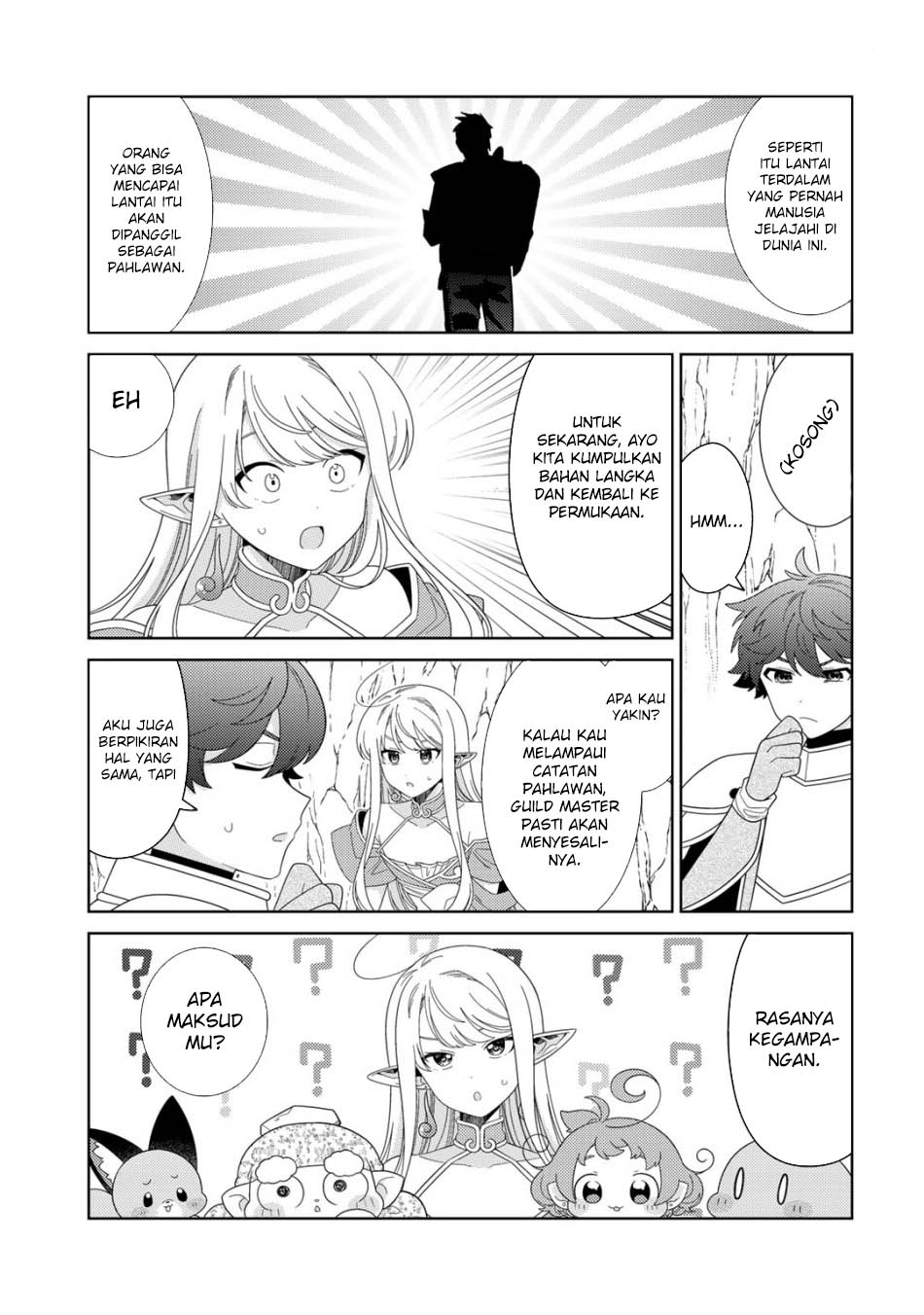 Seirei-tachi no Rakuen to Risou no Isekai Seikatsu chapter 53
