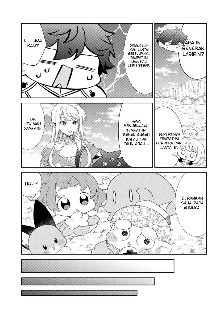 Seirei-tachi no Rakuen to Risou no Isekai Seikatsu chapter 53