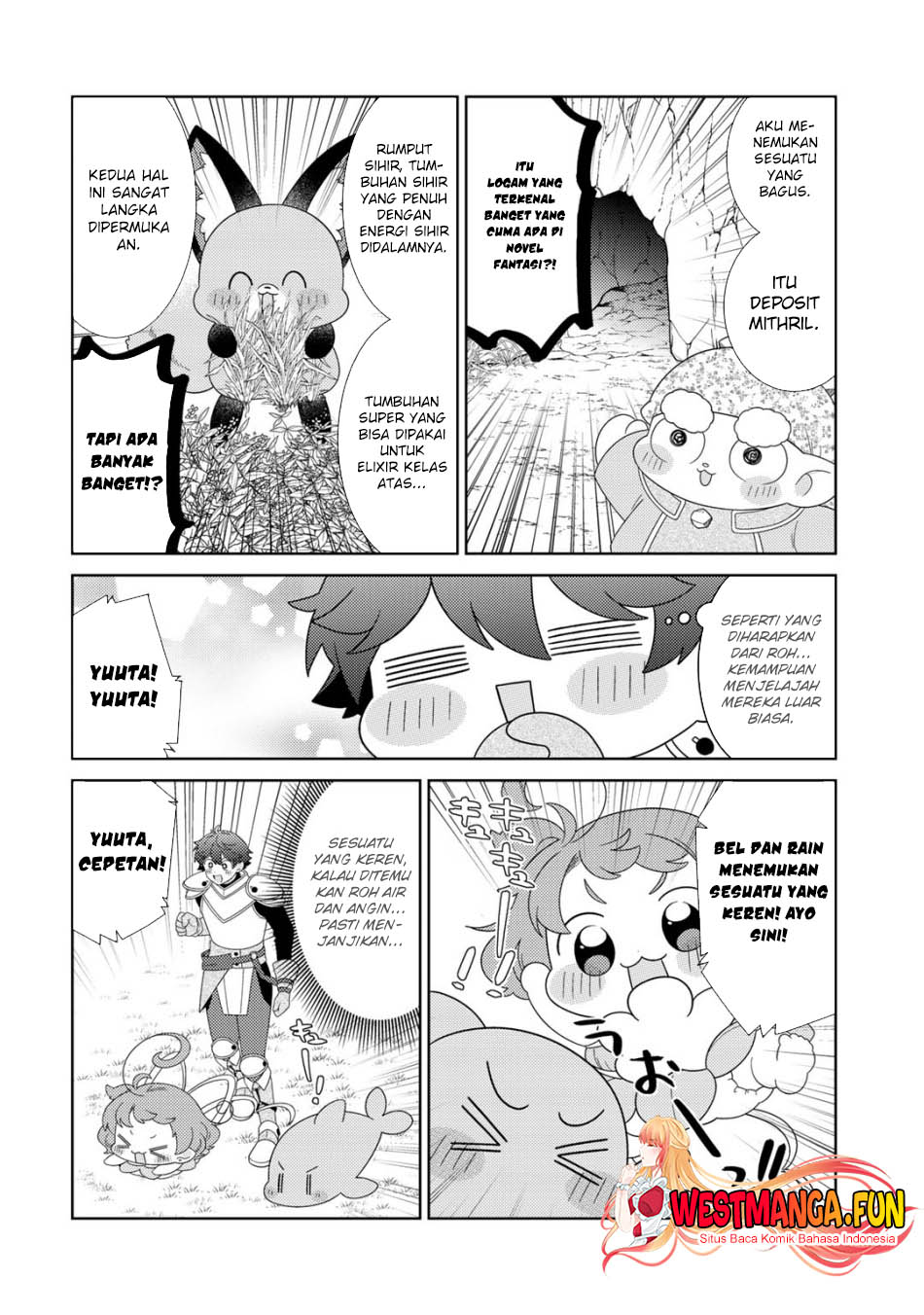 Seirei-tachi no Rakuen to Risou no Isekai Seikatsu chapter 53
