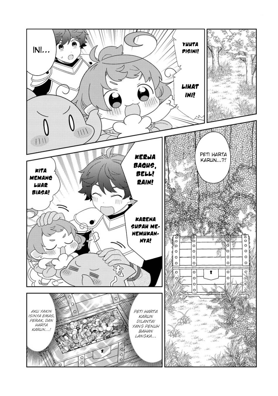 Seirei-tachi no Rakuen to Risou no Isekai Seikatsu chapter 53