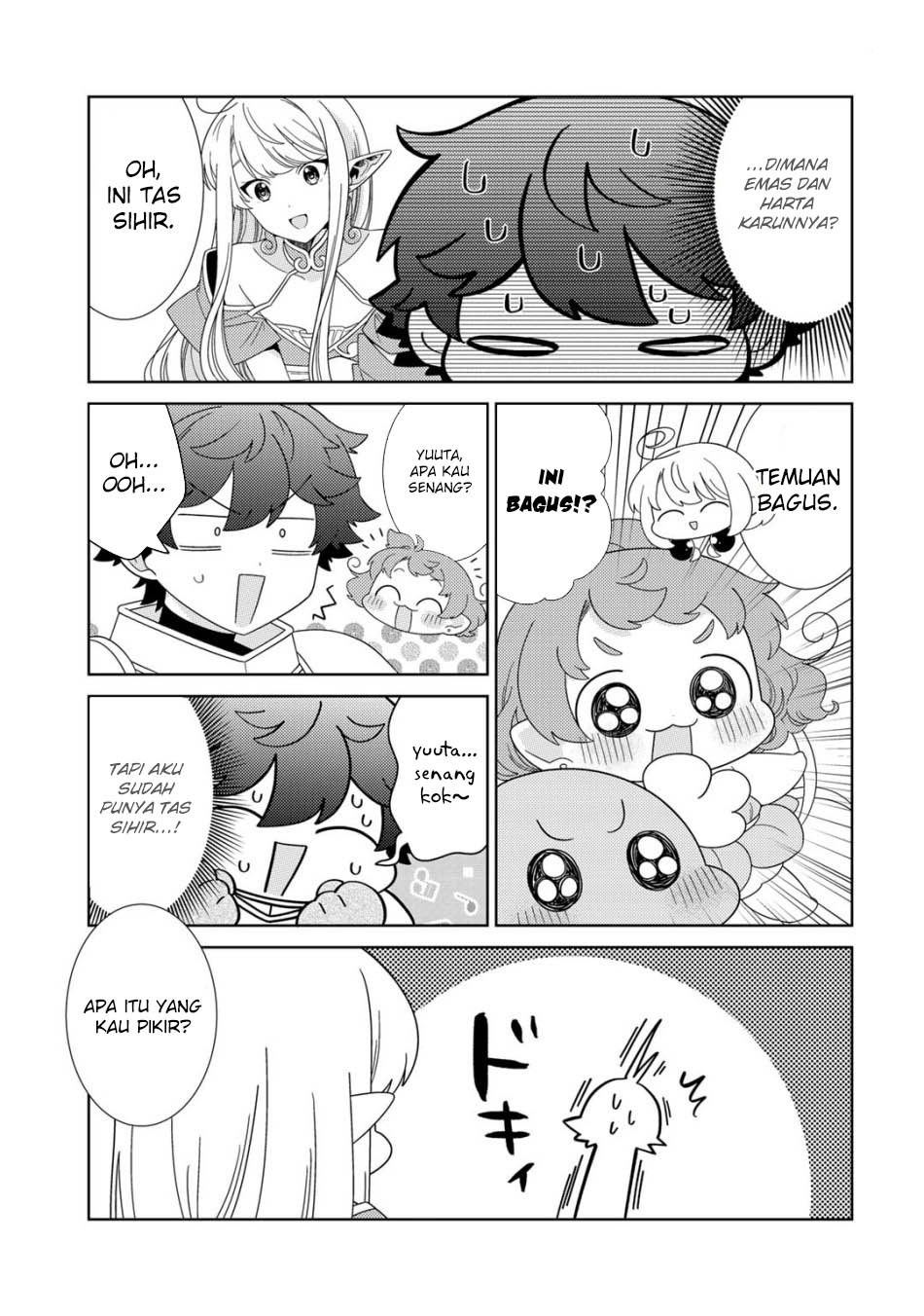 Seirei-tachi no Rakuen to Risou no Isekai Seikatsu chapter 53