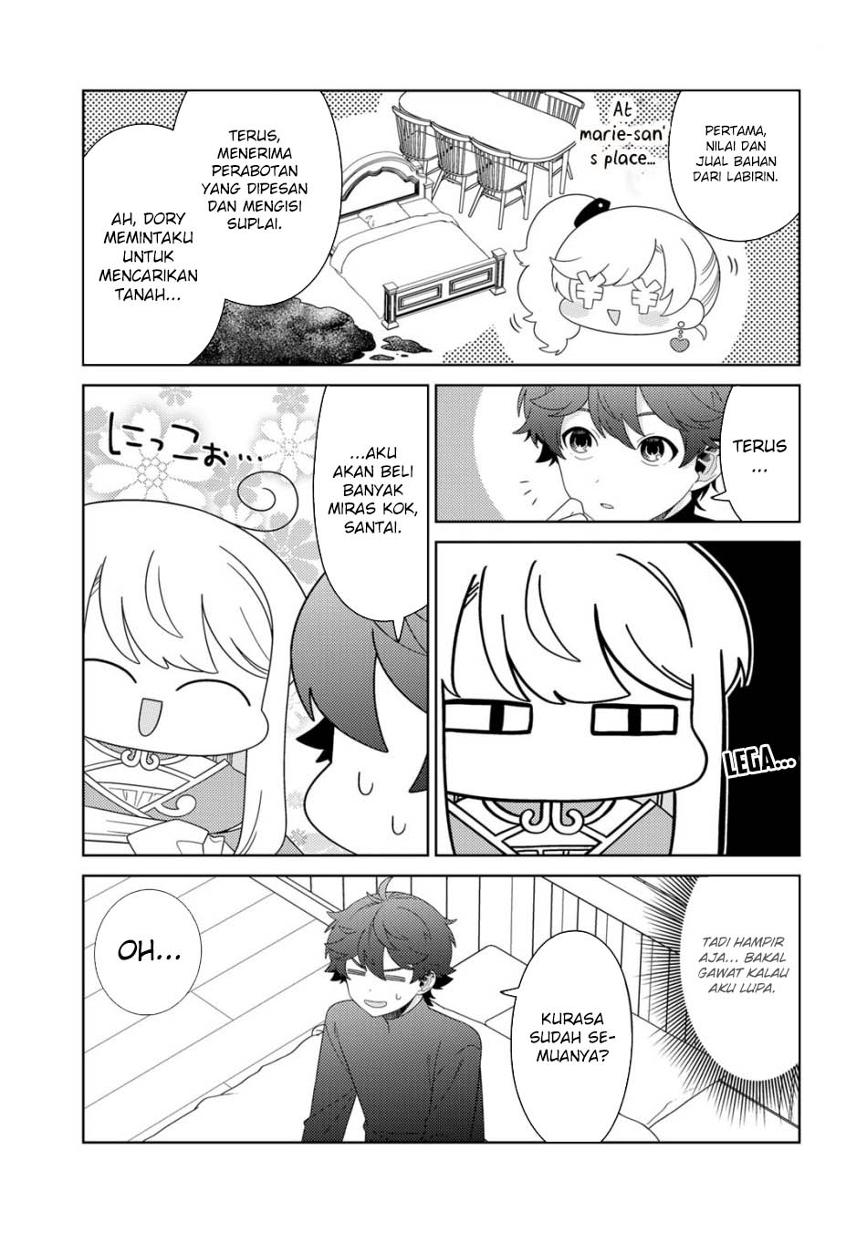 Seirei-tachi no Rakuen to Risou no Isekai Seikatsu chapter 53