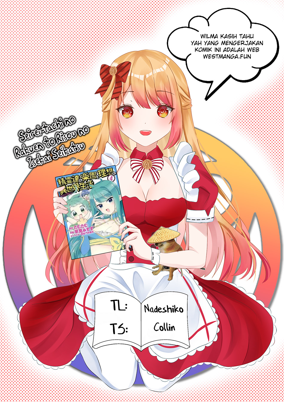 Seirei-tachi no Rakuen to Risou no Isekai Seikatsu chapter 61