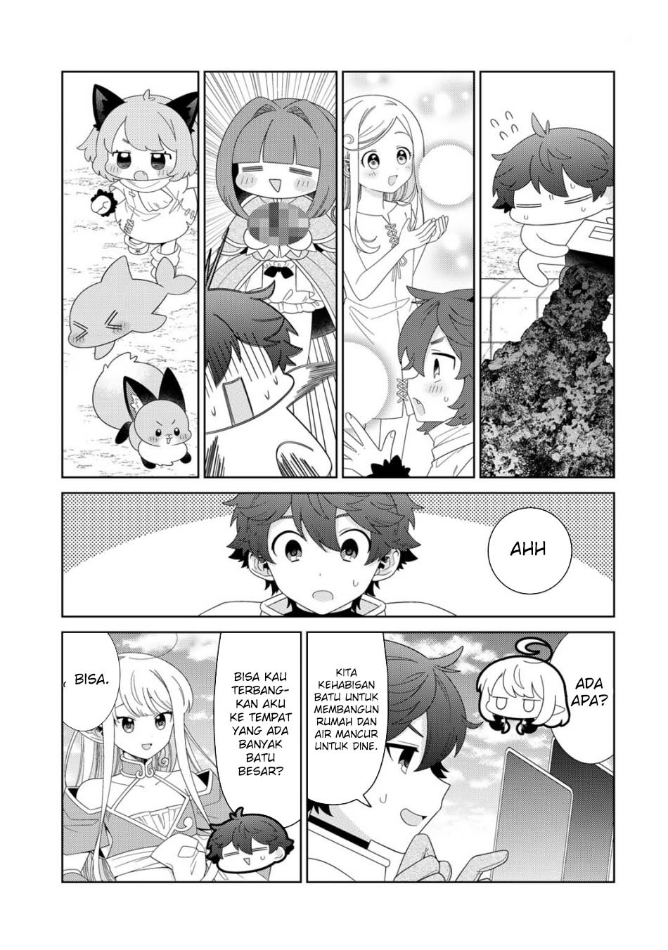 Seirei-tachi no Rakuen to Risou no Isekai Seikatsu chapter 61