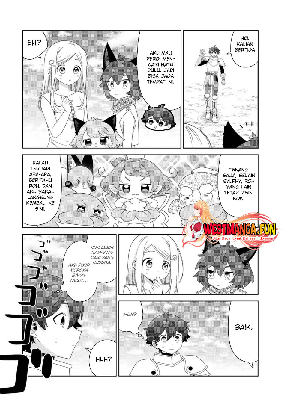 Seirei-tachi no Rakuen to Risou no Isekai Seikatsu chapter 61