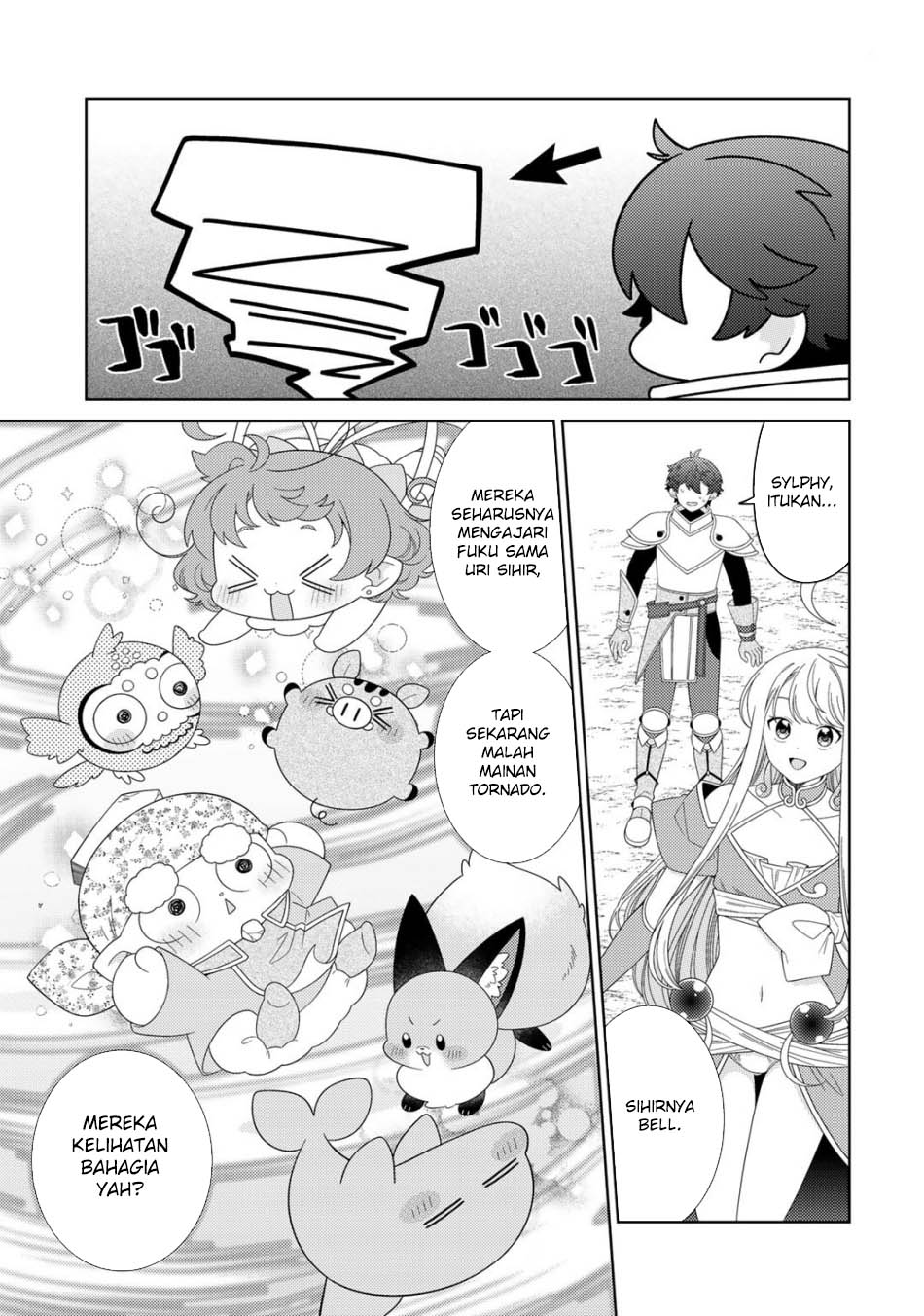 Seirei-tachi no Rakuen to Risou no Isekai Seikatsu chapter 61