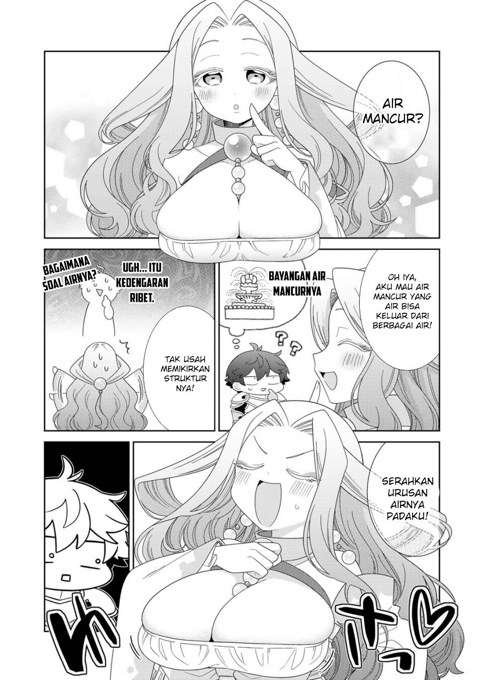 Seirei-tachi no Rakuen to Risou no Isekai Seikatsu chapter 61