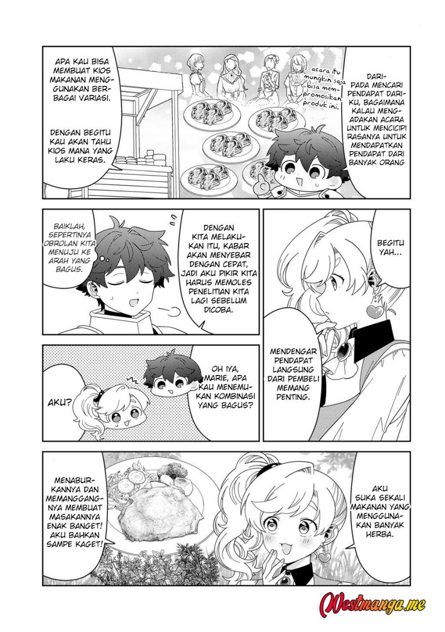 Seirei-tachi no Rakuen to Risou no Isekai Seikatsu Chapter 73 Bahasa Indonesia
