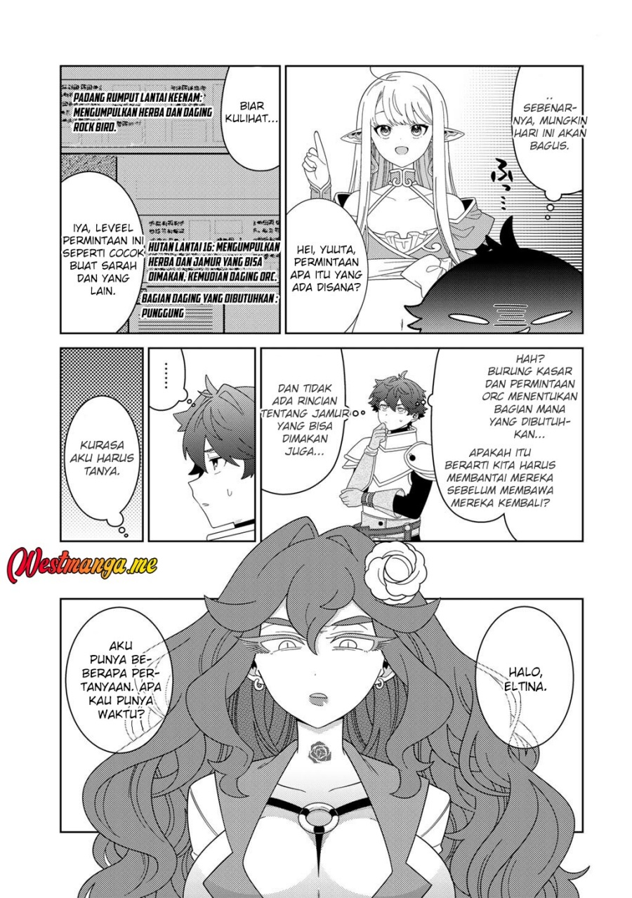 Seirei-tachi no Rakuen to Risou no Isekai Seikatsu Chapter 73 Bahasa Indonesia