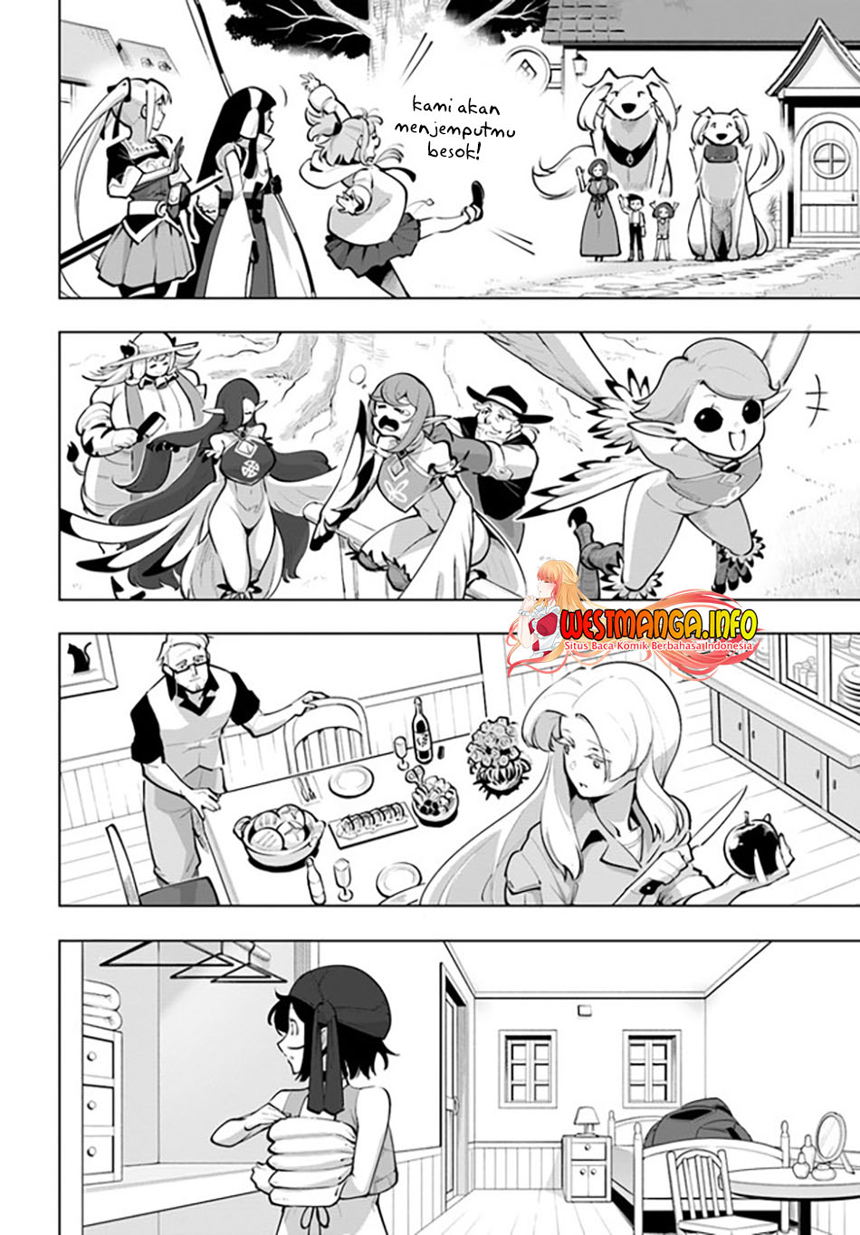 Sekai Saikyou no Kouei: Meikyuukoku no Shinjin Tansakusha Chapter 25 Bahasa Indonesia