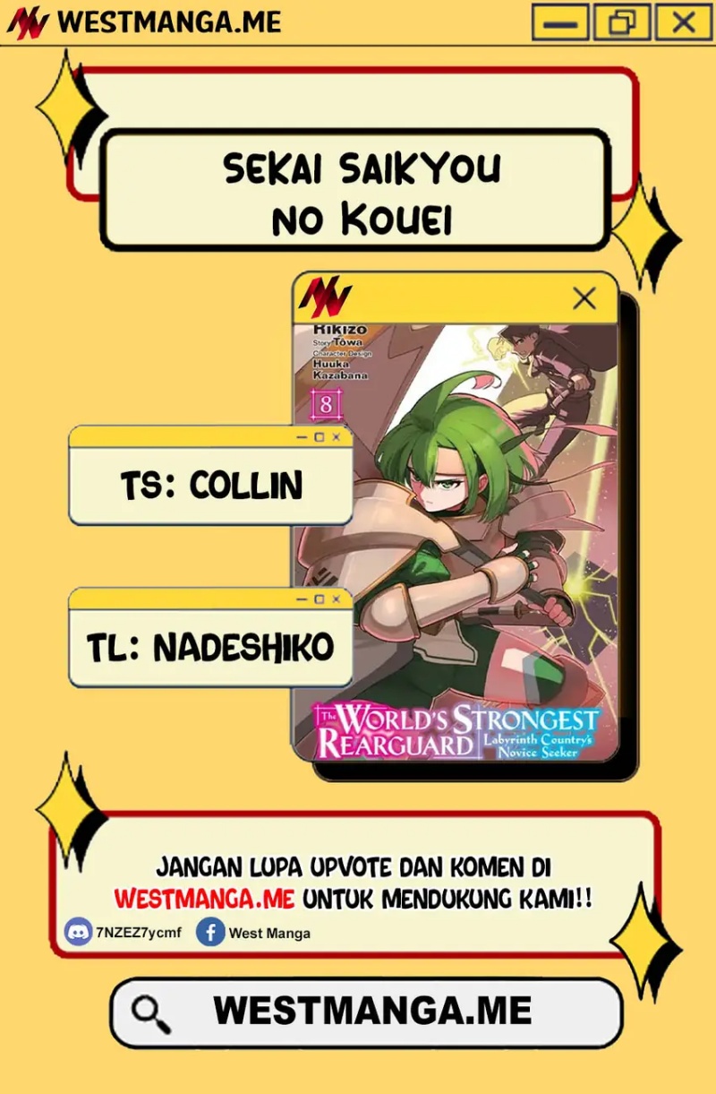 Sekai Saikyou no Kouei: Meikyuukoku no Shinjin Tansakusha Chapter 37 Bahasa Indonesia