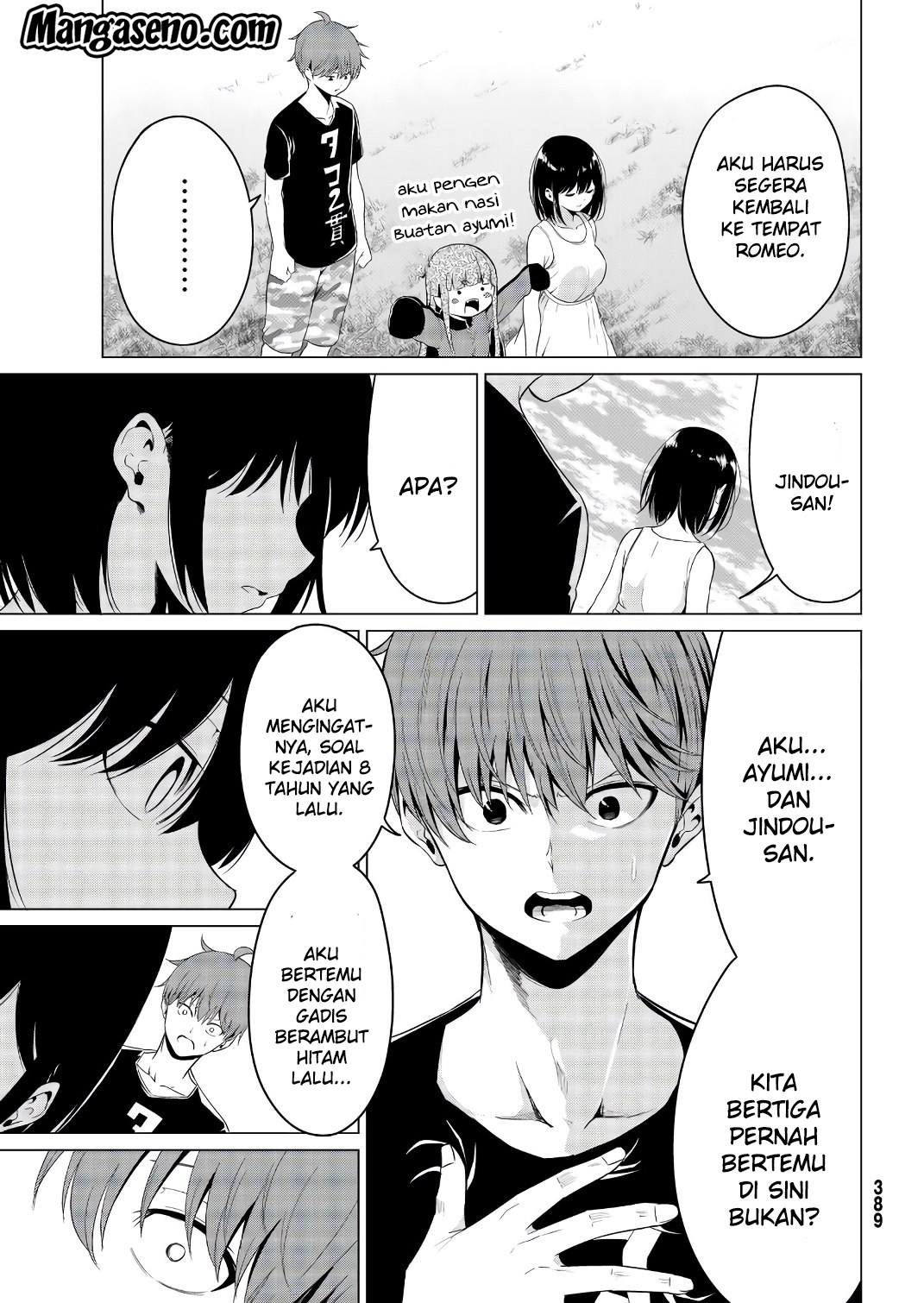 Sekai ka Kanojo ka Erabenai Chapter 15 Bahasa Indonesia