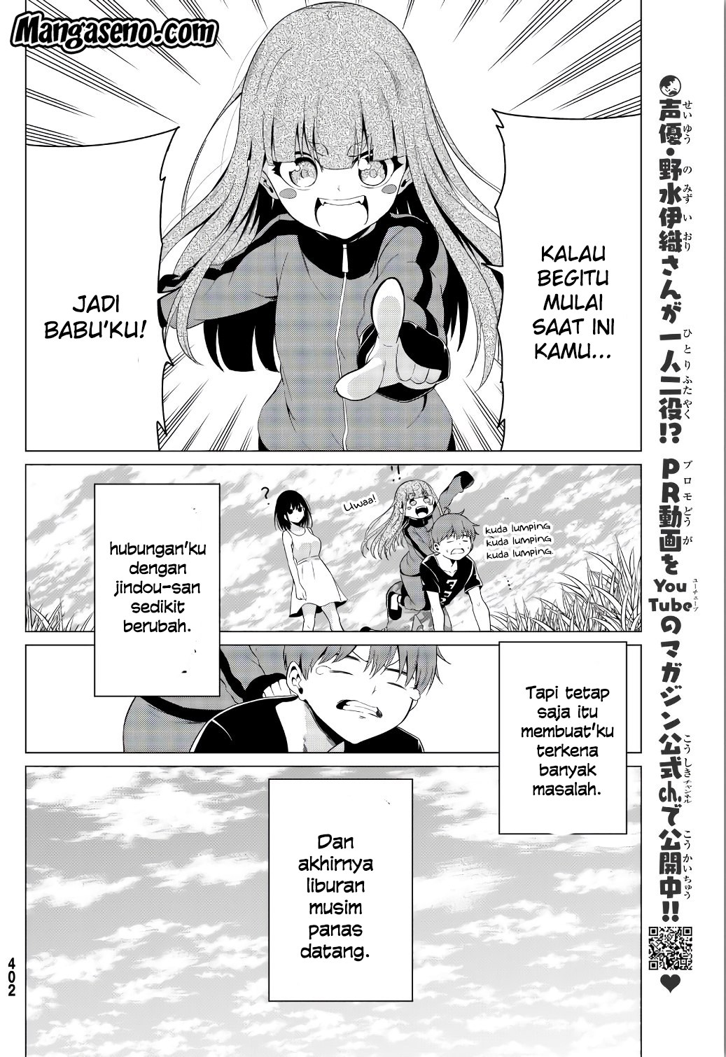 Sekai ka Kanojo ka Erabenai Chapter 15 Bahasa Indonesia