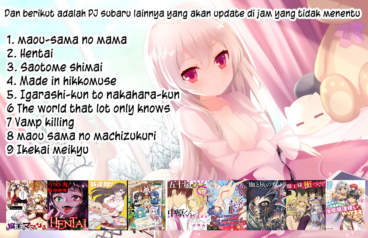 Sekai ka Kanojo ka Erabenai Chapter 15 Bahasa Indonesia