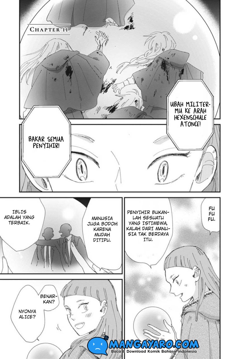 Sekai no Owari to Majo no Koi Chapter 11 Bahasa Indonesia
