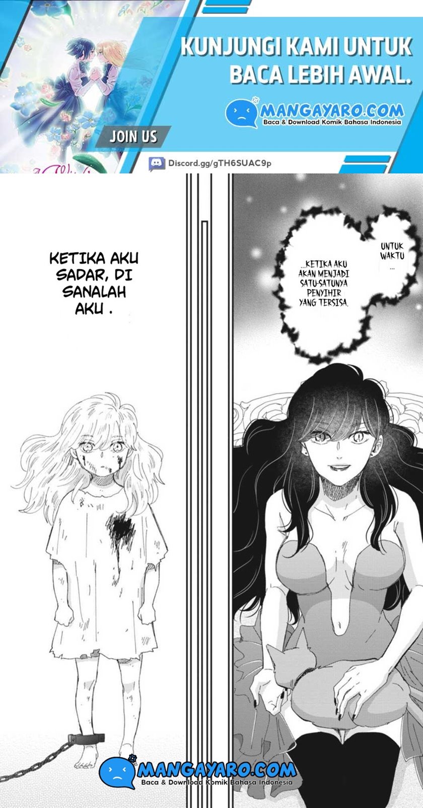 Sekai no Owari to Majo no Koi Chapter 11 Bahasa Indonesia
