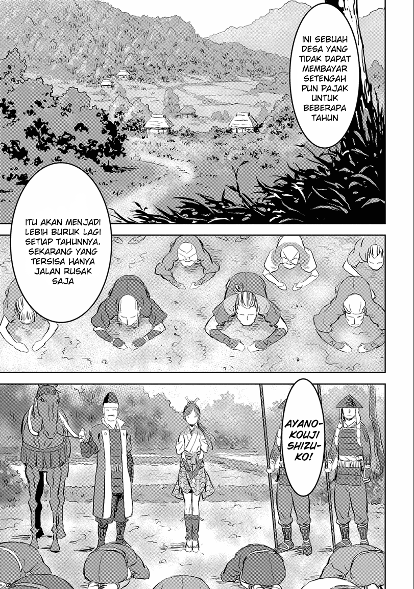Sengoku Komachi Kuroutan: Noukou Giga Chapter 01 Bahasa Indonesia