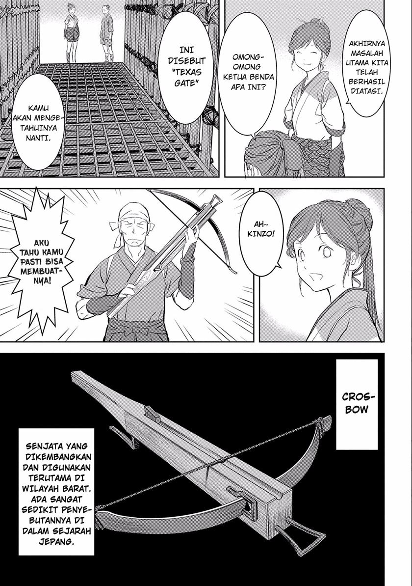 Sengoku Komachi Kuroutan: Noukou Giga chapter 3