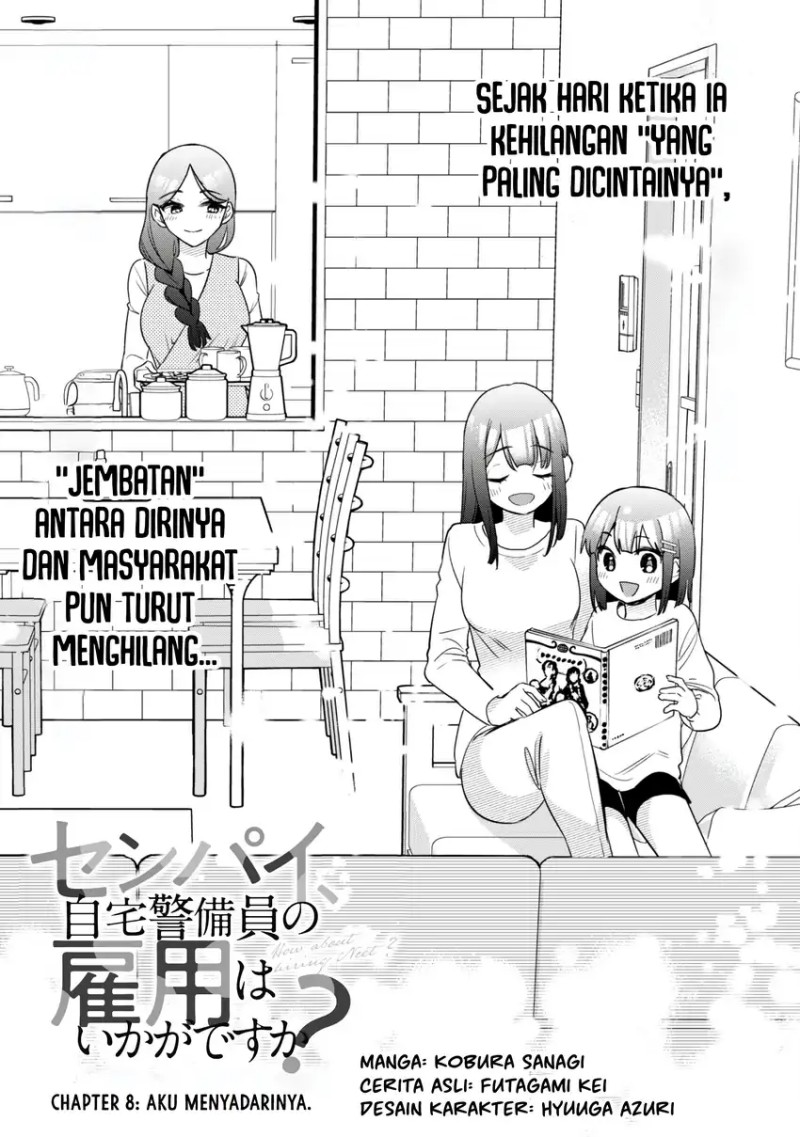 Senpai, Jitaku Keibiin no Koyou wa Ikaga desu ka? chapter 8