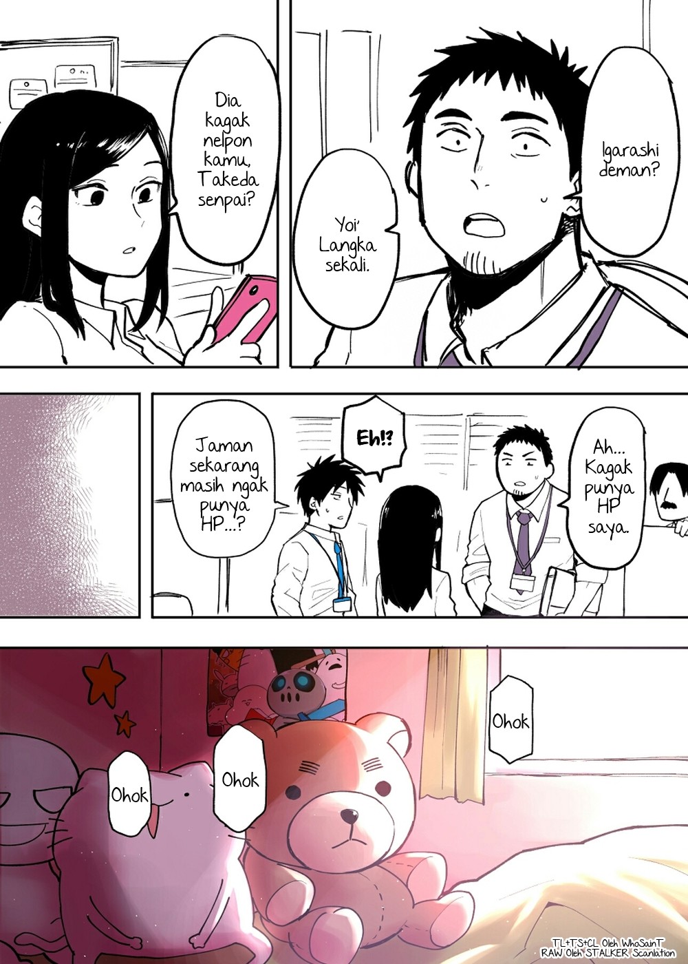 Senpai ga Uzai Kouhai no Hanashi (Web) Chapter 07 Bahasa Indonesia