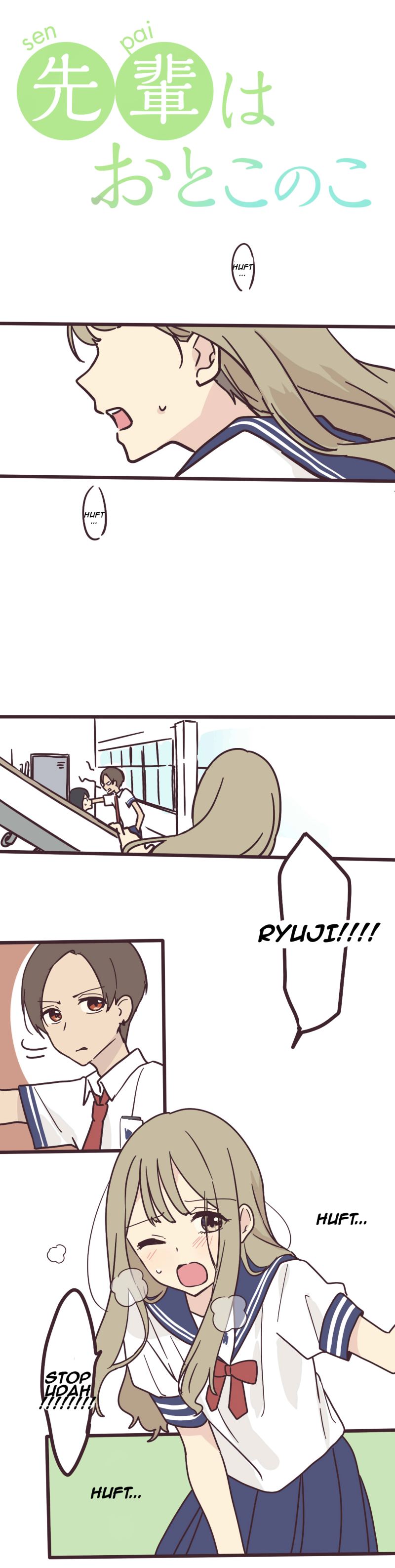 Senpai wa Otokonoko chapter 4