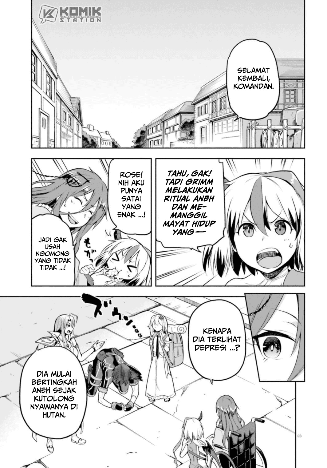 Sentouin, Hakenshimasu! chapter 18