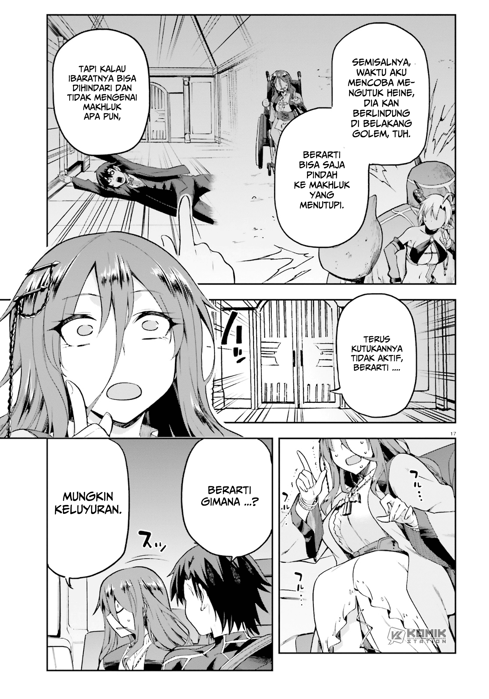 Sentouin, Hakenshimasu! chapter 21