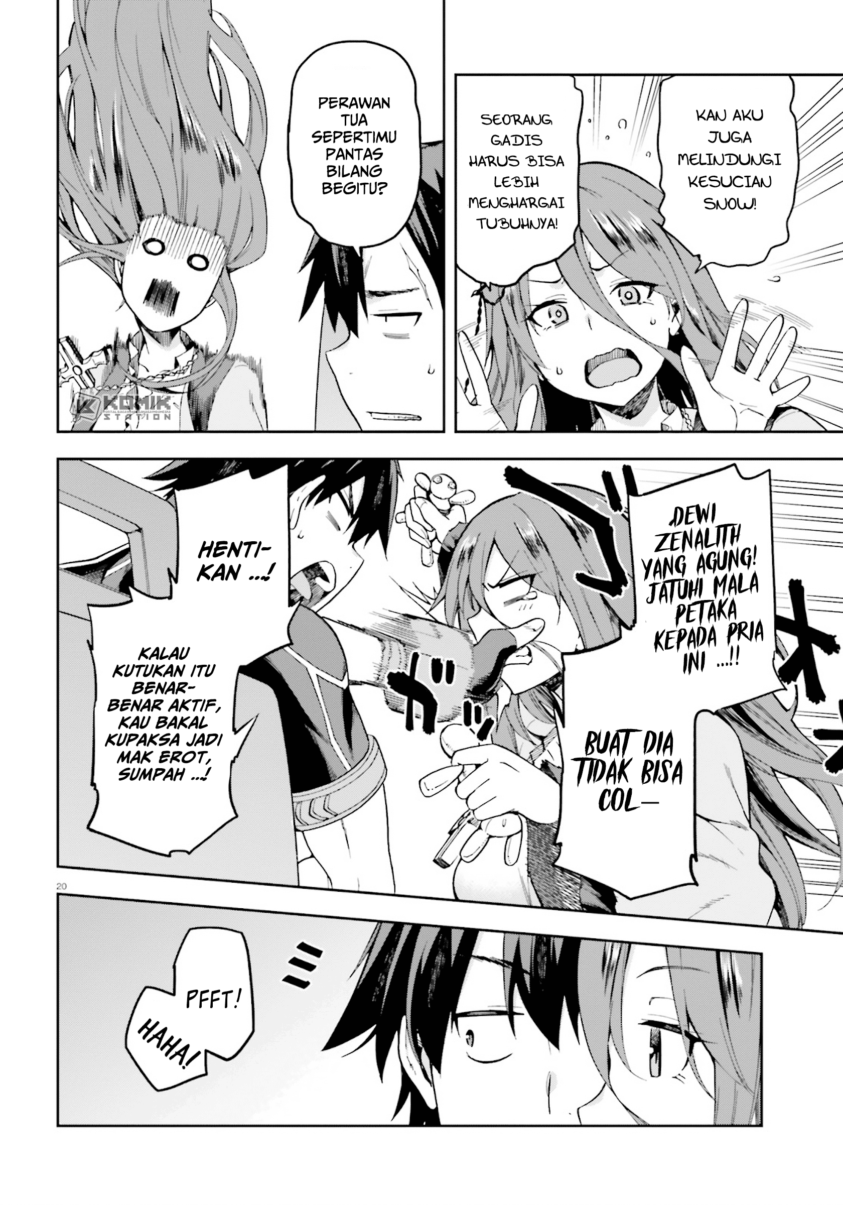 Sentouin, Hakenshimasu! chapter 21