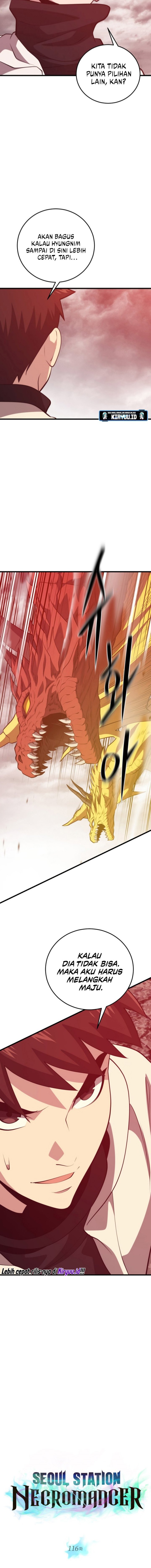 Seoul Station Necromancer Chapter 116 Bahasa Indonesia