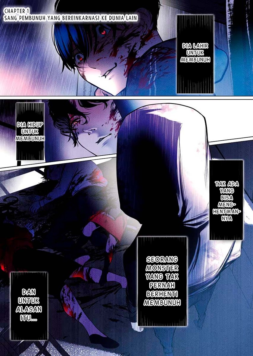 Serial Killer Isekai ni Oritatsu Chapter 01 Bahasa Indonesia
