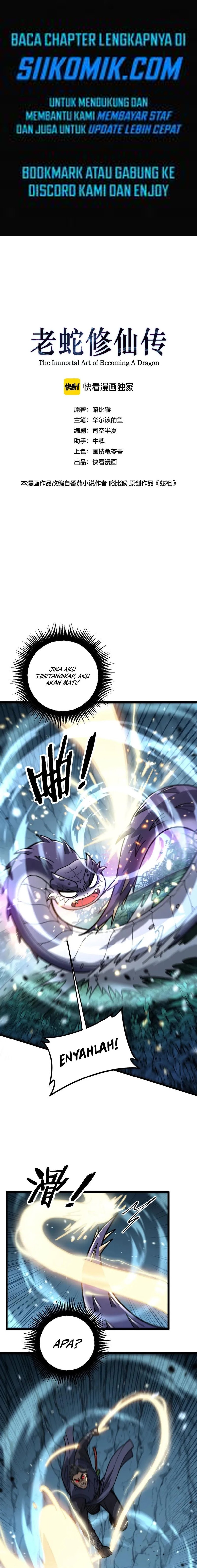 Serpent Ancestor (Snake Immortal: The Tale of a Snake’s Cultivation to Immortality) chapter 9