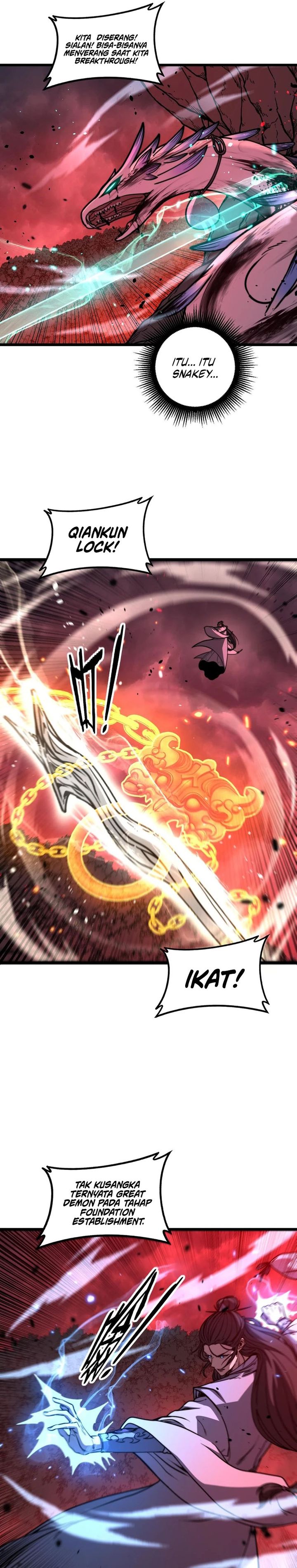 Serpent Ancestor (Snake Immortal: The Tale of a Snake’s Cultivation to Immortality) Chapter 62 Bahasa Indonesia