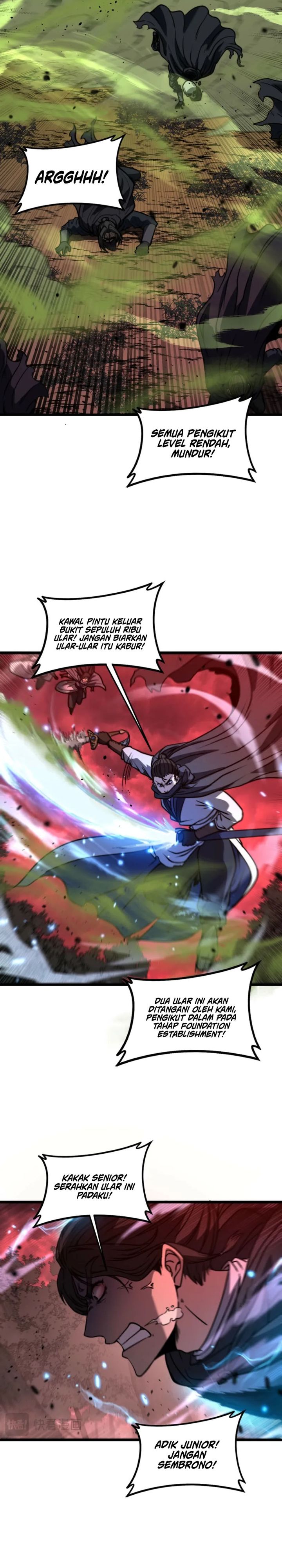 Serpent Ancestor (Snake Immortal: The Tale of a Snake’s Cultivation to Immortality) Chapter 64 Bahasa Indonesia