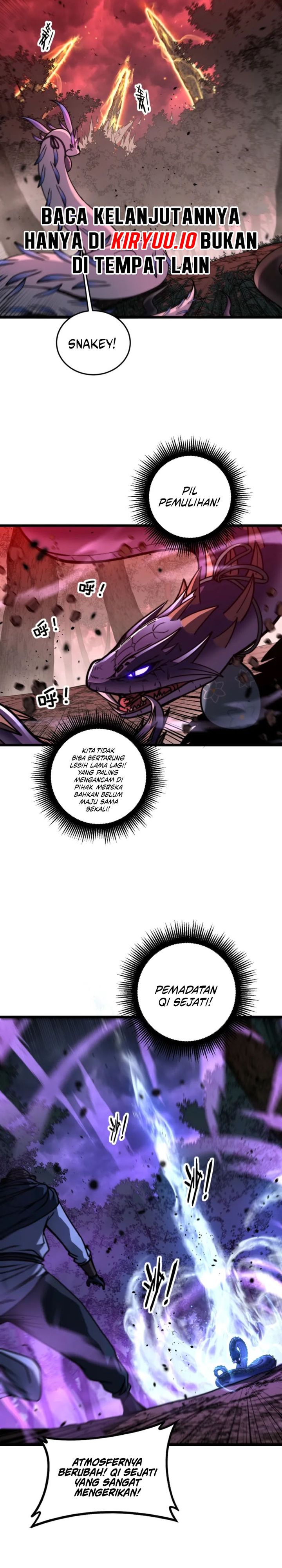 Serpent Ancestor (Snake Immortal: The Tale of a Snake’s Cultivation to Immortality) Chapter 64 Bahasa Indonesia