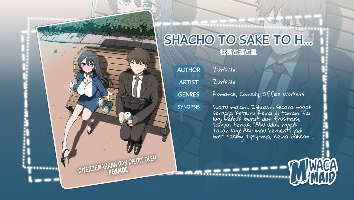 Shachou to Sake to Hoshi Chapter 05 Bahasa Indonesia