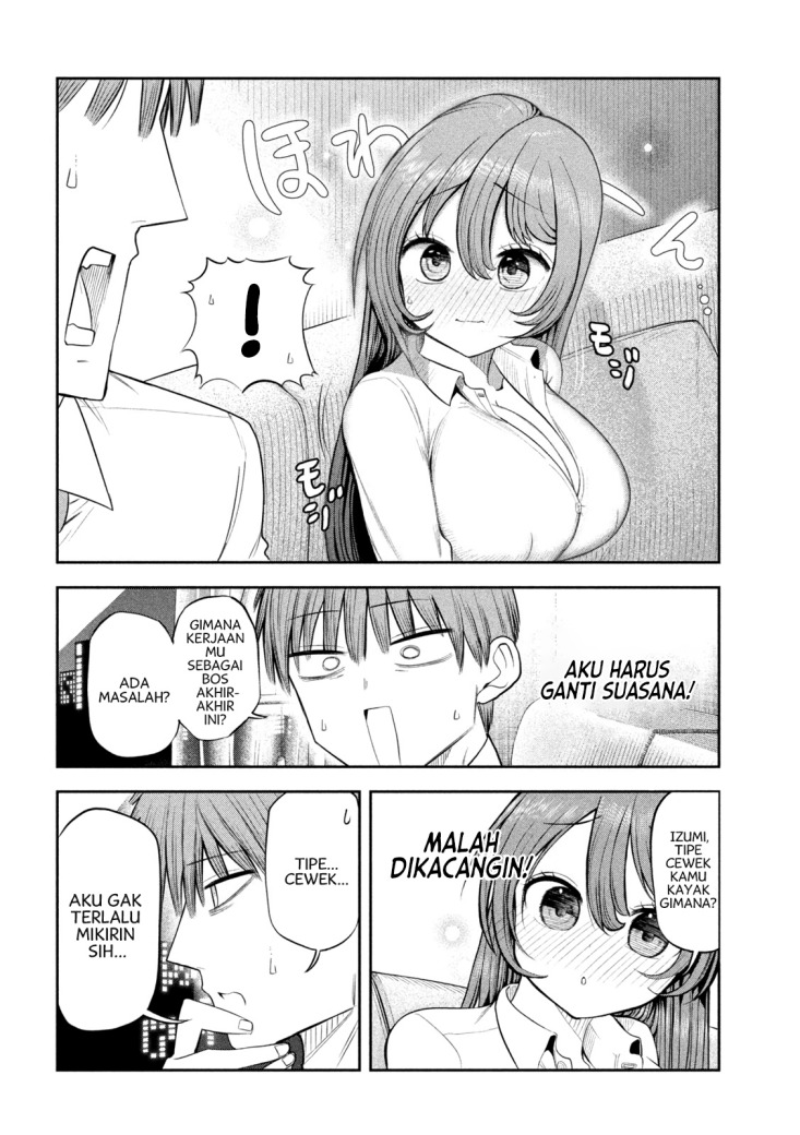 Shachou to Sake to Hoshi Chapter 05 Bahasa Indonesia