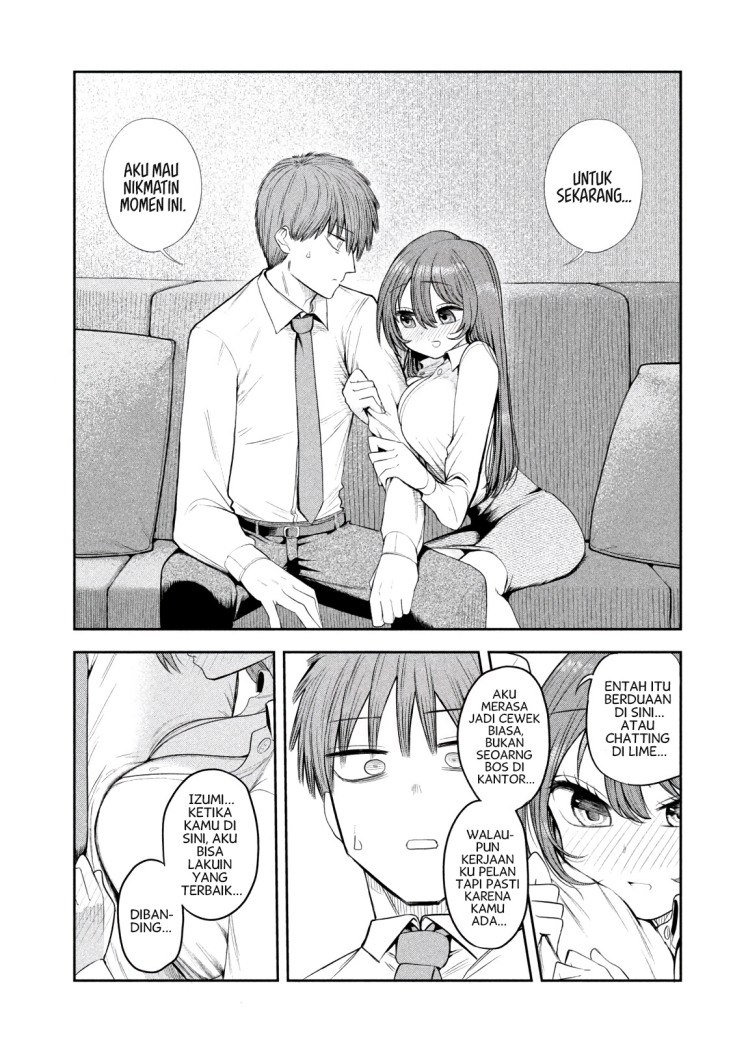 Shachou to Sake to Hoshi Chapter 05 Bahasa Indonesia