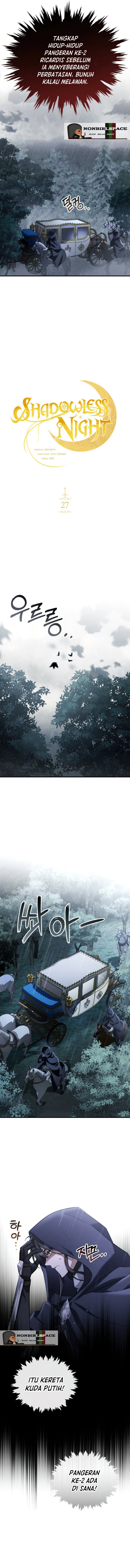 Shadowless Night Chapter 27 Bahasa Indonesia