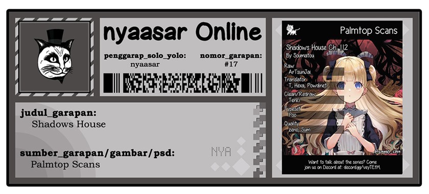 Shadows House Chapter 113 Bahasa Indonesia