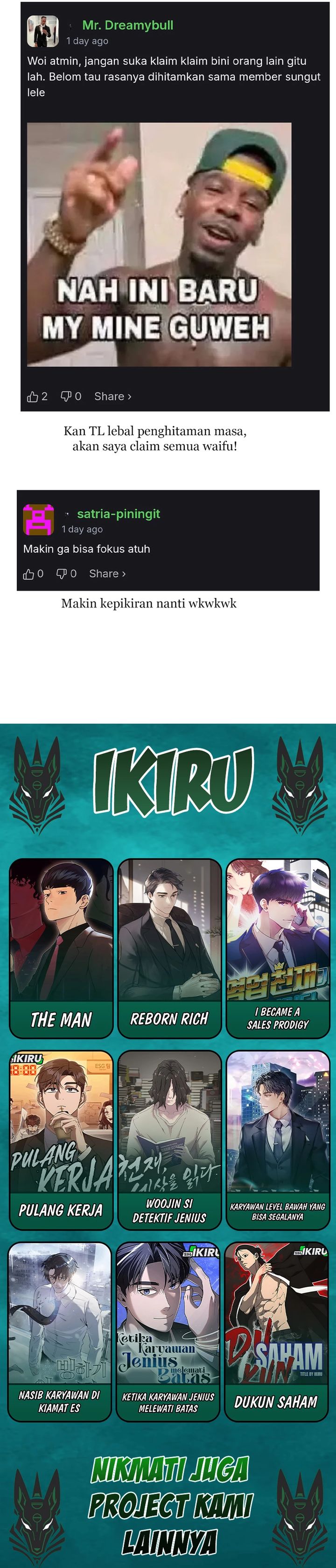 Shamoneyism Chapter 31 Bahasa Indonesia