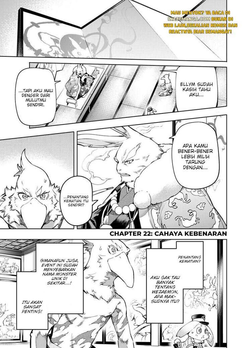 Shangri-La Frontier ~ Kusoge Hunter, Kamige ni Idoman to su~ Chapter 22 Bahasa Indonesia