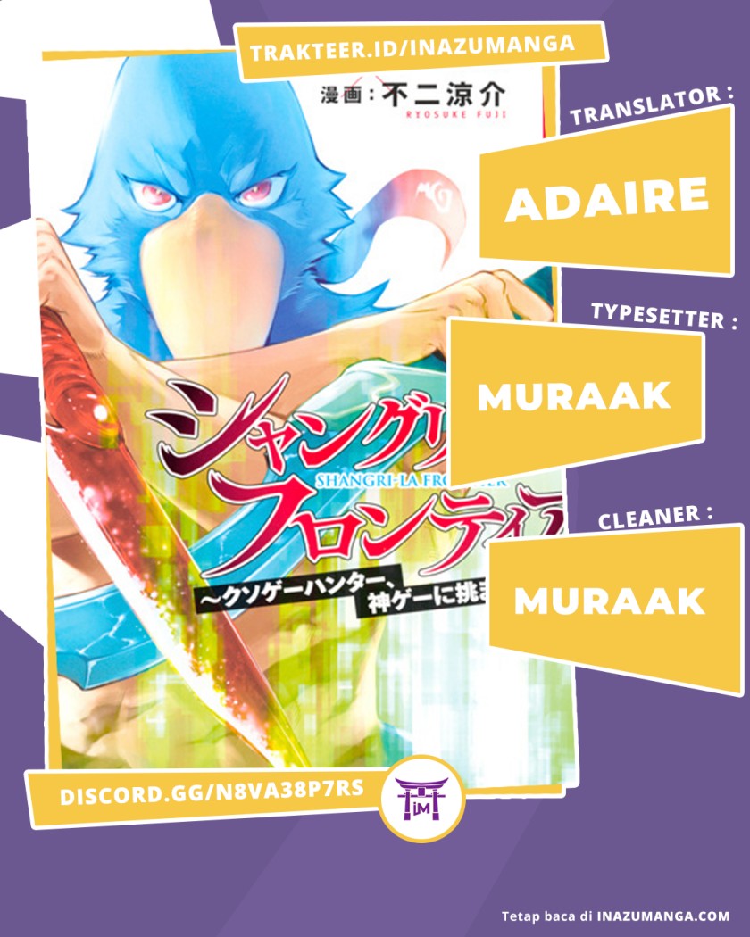 Shangri-La Frontier ~ Kusoge Hunter, Kamige ni Idoman to su~ chapter 43