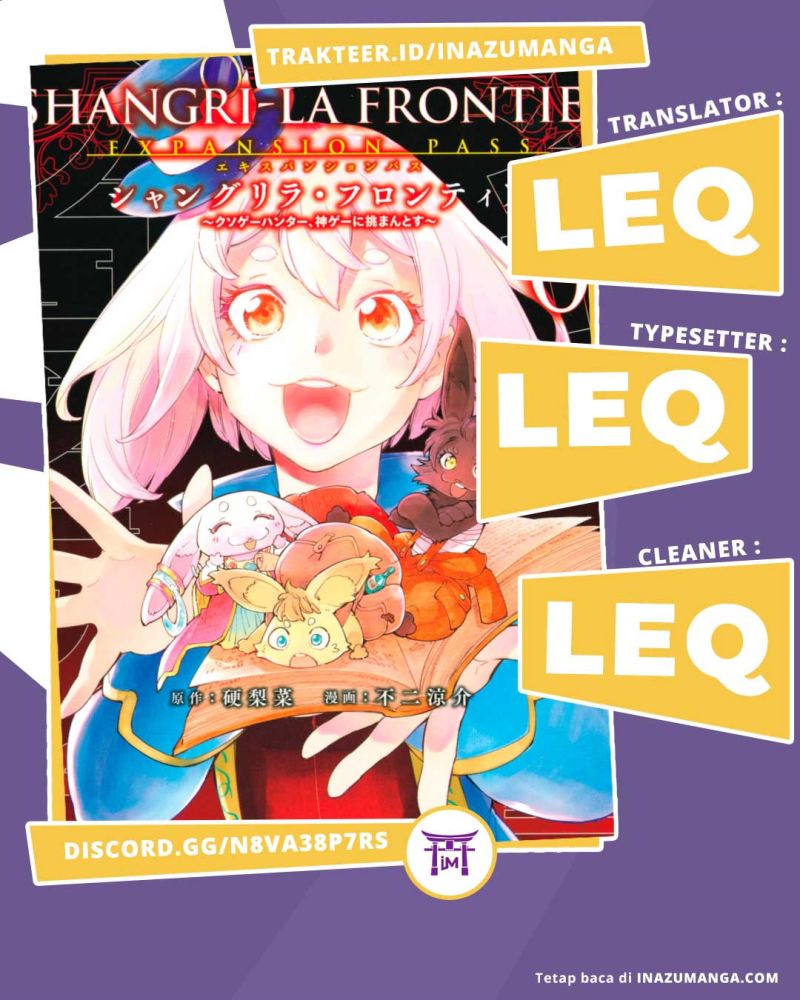 Shangri-La Frontier ~ Kusoge Hunter, Kamige ni Idoman to su~ Chapter 65 Bahasa Indonesia