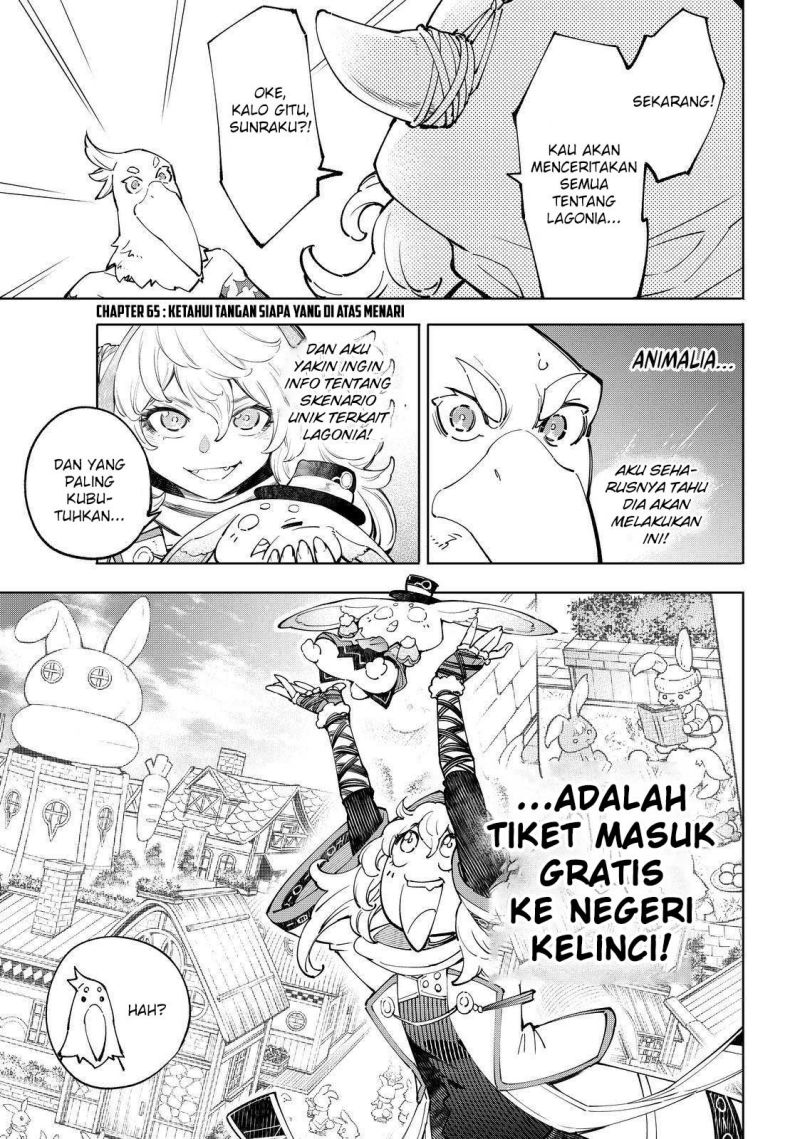 Shangri-La Frontier ~ Kusoge Hunter, Kamige ni Idoman to su~ Chapter 65 Bahasa Indonesia